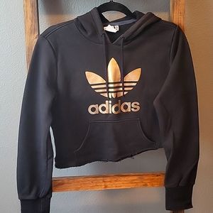 Cropped Adidas Hoodie